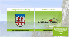 Desktop Screenshot of groebming.at